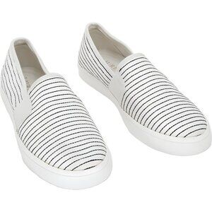 Polo Ralph Lauren Jinny Stripe Slip-On Sneakers White/Black Women's EU 39